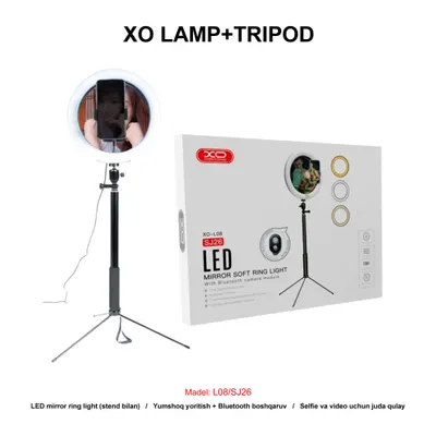XO LAMP + TRIPOD L08/SJ26 10inch