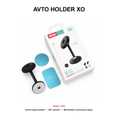 AVTO HOLDER XO C53 SILVER