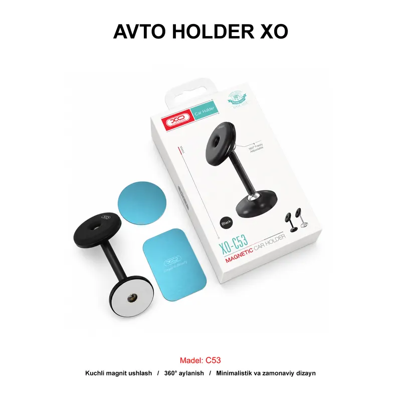 AVTO HOLDER XO C53 SILVER