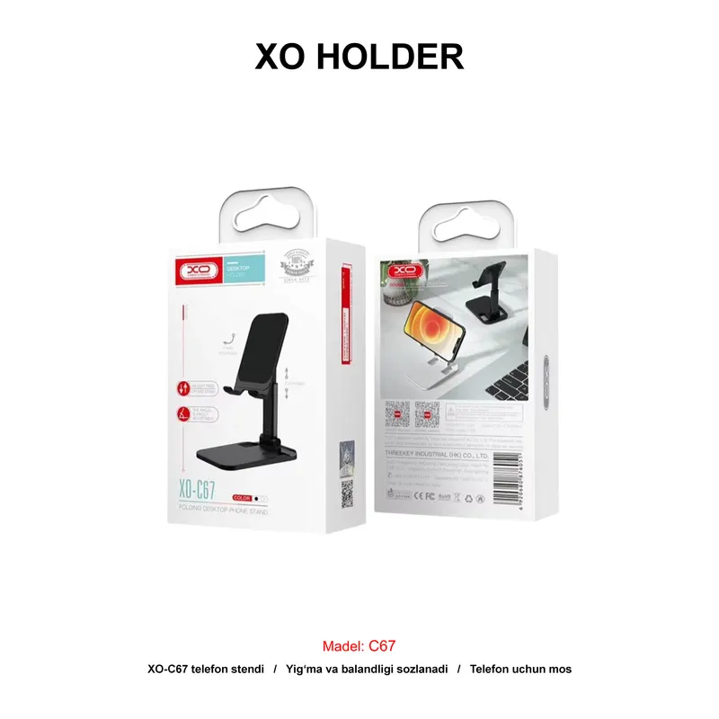 HOLDER XO C67 BLACK