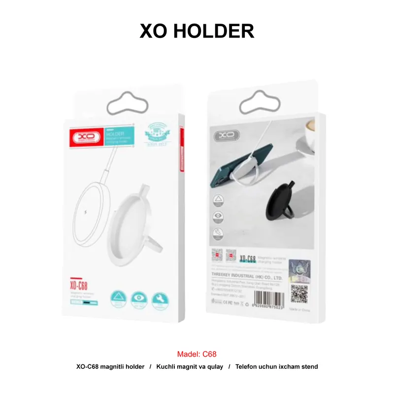 HOLDER XO C68 WHITE