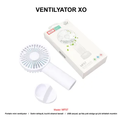 VENTILYATOR XO MF57 WHITE