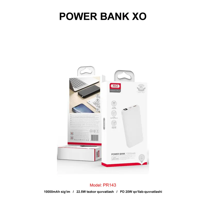 PB XO PR143 10000 WHITE