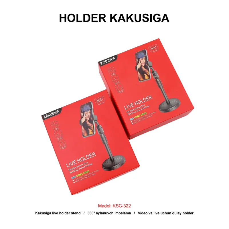 HOLDER KAKUSIGA KSC-322 BLACK