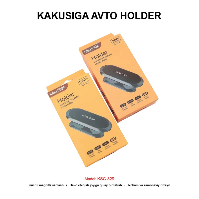 AVTO HOLDER KAKUSIGA KSC-329 BLACK