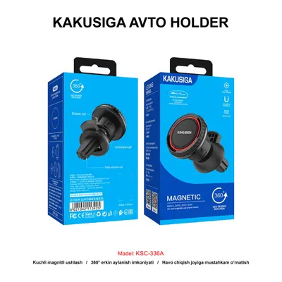 AVTO HOLDER KAKUSIGA KSC-336A BLACK