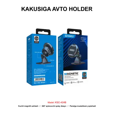 AVTO HOLDER KAKUSIGA KSC-424B BLACK