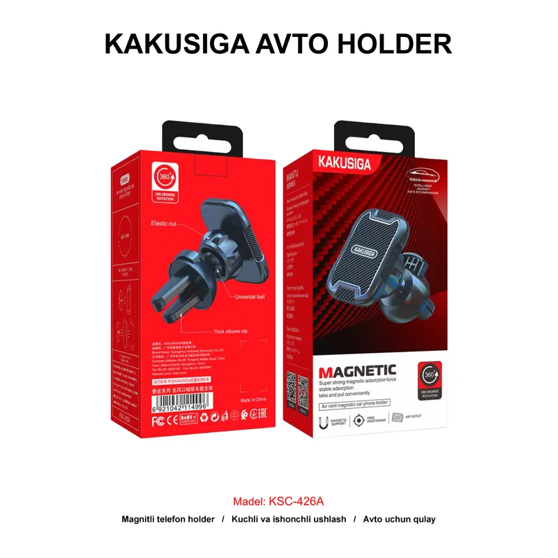 AVTO HOLDER KAKUSIGA KSC-426A BLACK