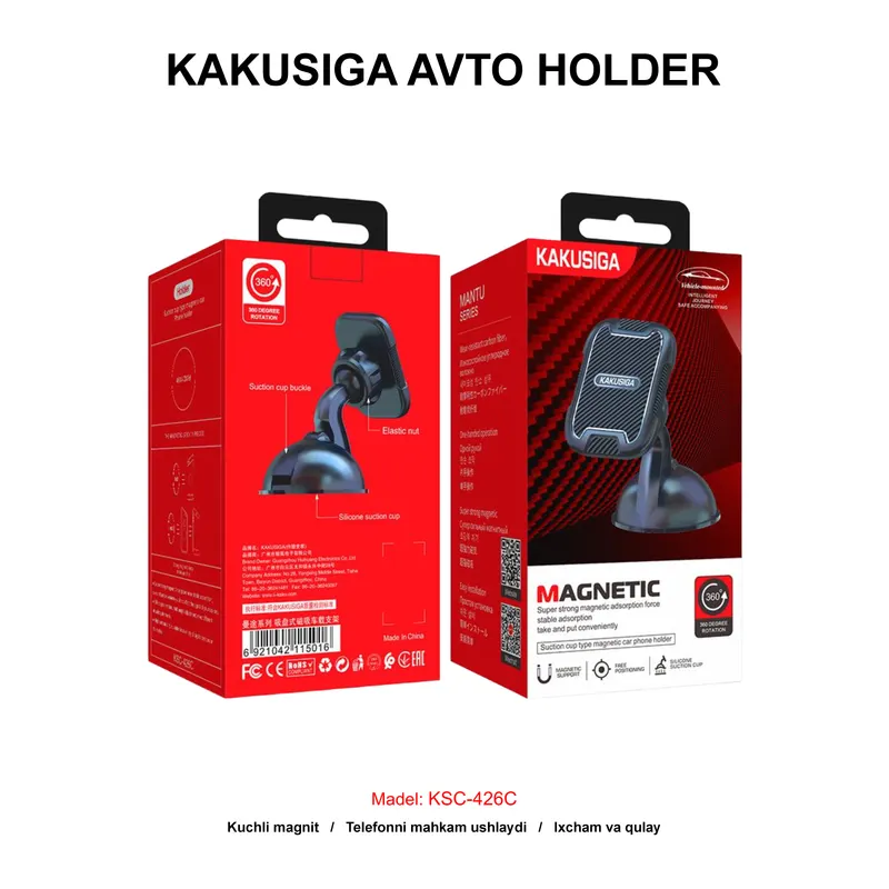 AVTO HOLDER KAKUSIGA KSC-426C BLACK