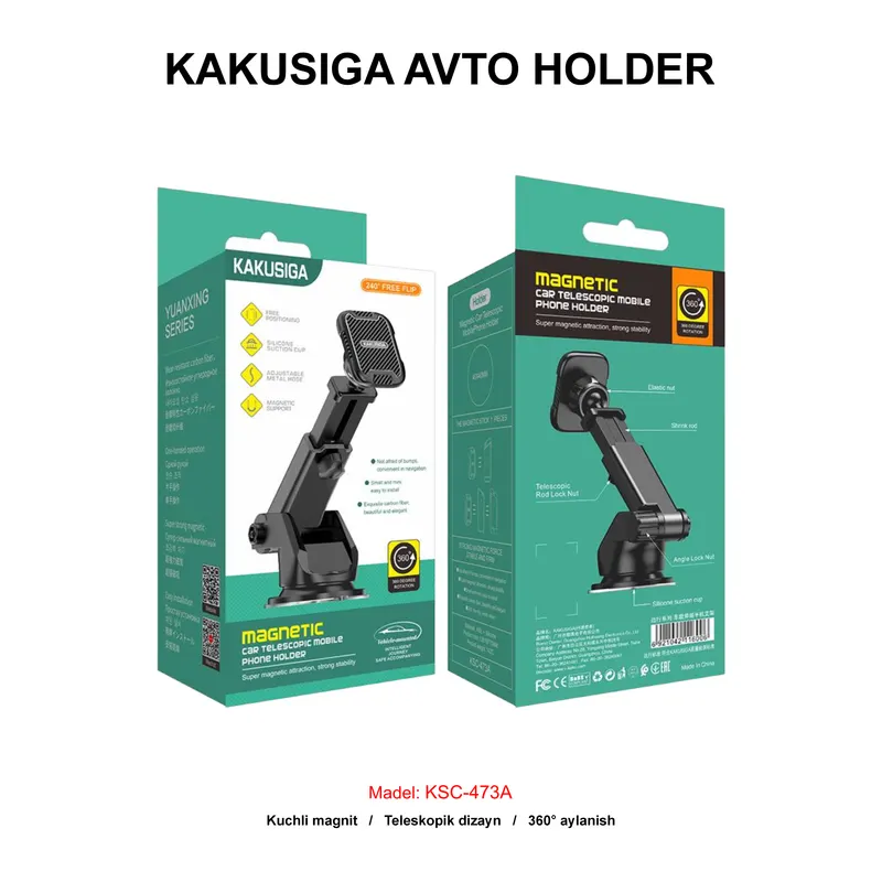 AVTO HOLDER KAKUSIGA KSC-473A BLACK