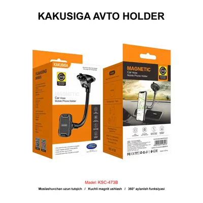 AVTO HOLDER KAKUSIGA KSC-473B BLACK