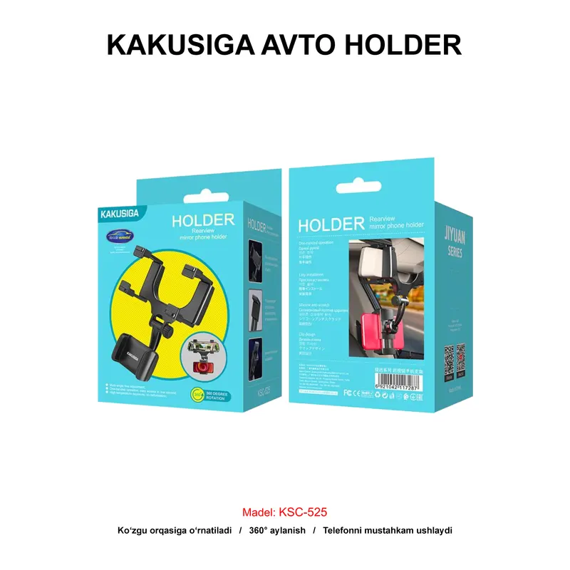 AVTO HOLDER KAKUSIGA KSC-525 BLACK