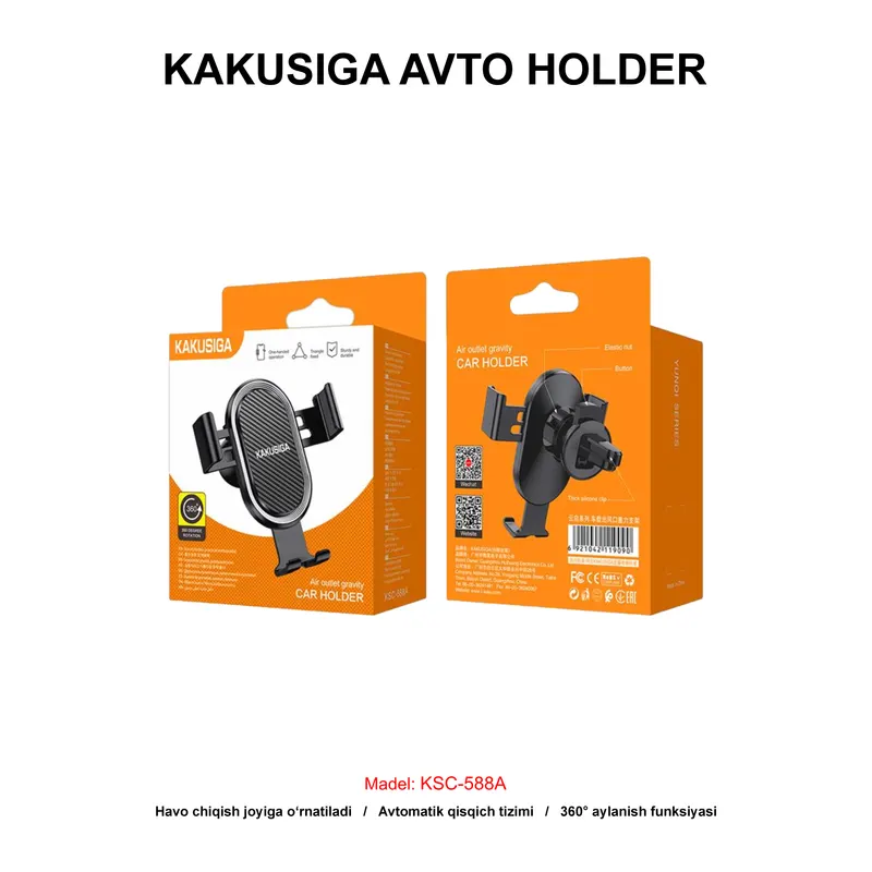 AVTO HOLDER KAKUSIGA KSC-588A BLACK