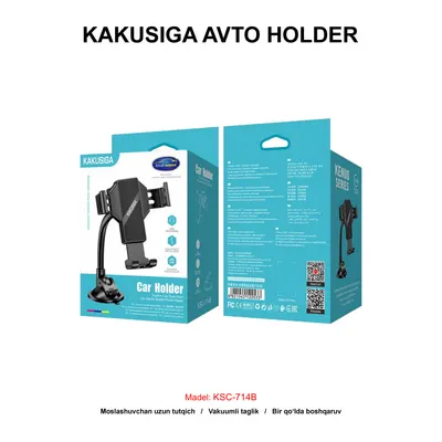 AVTO HOLDER KAKUSIGA KSC-714B BLACK