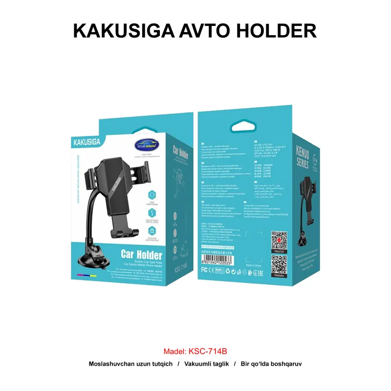 AVTO HOLDER KAKUSIGA KSC-714B BLACK