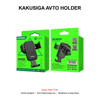 AVTO HOLDER KAKUSIGA KSC-715A BLACK