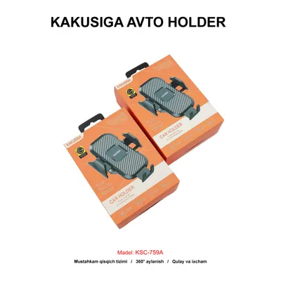AVTO HOLDER KAKUSIGA KSC-759A BLACK