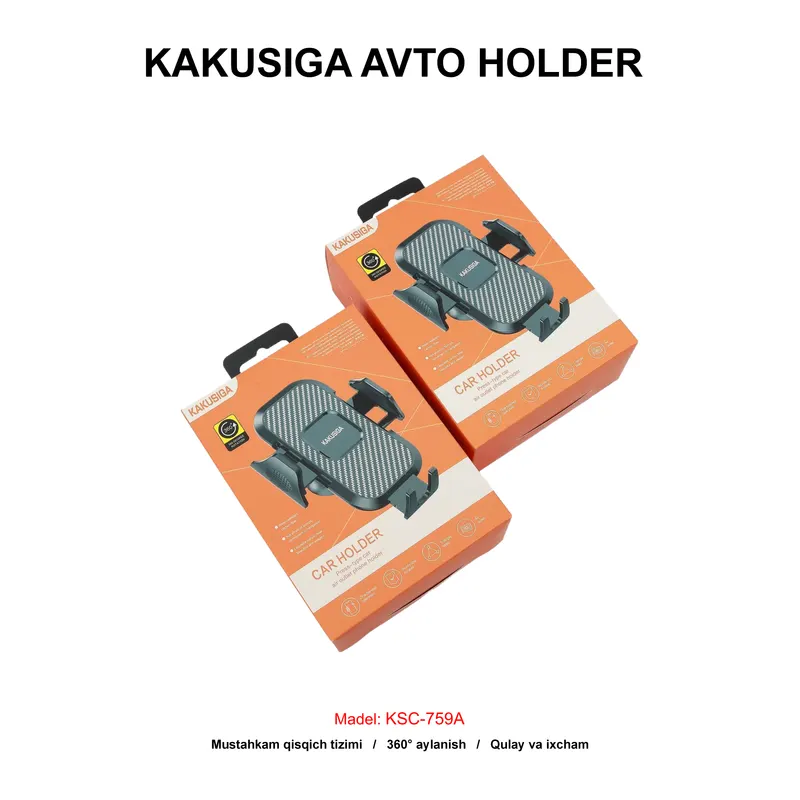 AVTO HOLDER KAKUSIGA KSC-759A BLACK