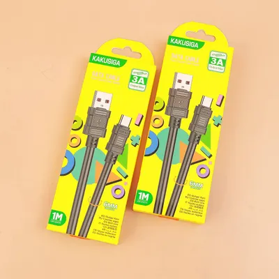 USB CABLE KAKUSIGA KSC-806 TYPE-C WHITE