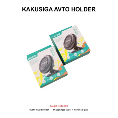 AVTO HOLDER KAKUSIGA KSC-791 BLACK