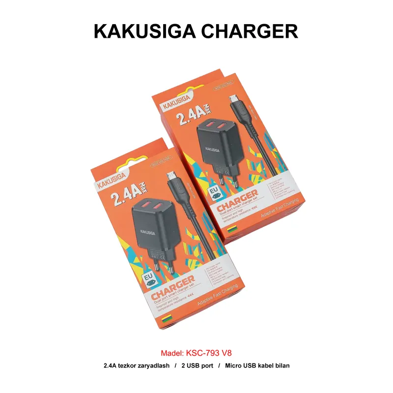 CHARGER KAKUSIGA KSC-793 V8 BLACK