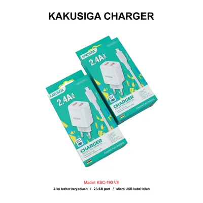 CHARGER KAKUSIGA KSC-793 V8 WHITE