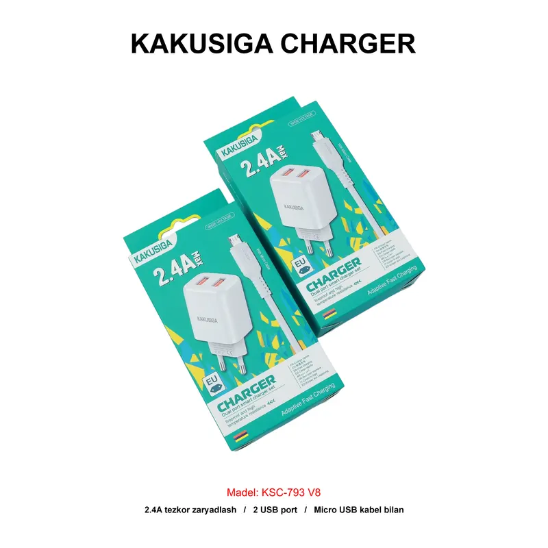 CHARGER KAKUSIGA KSC-793 V8 WHITE
