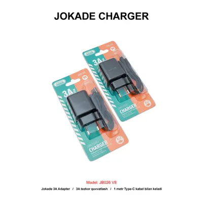 CHARGER JOKADE JB026 V8 BLACK