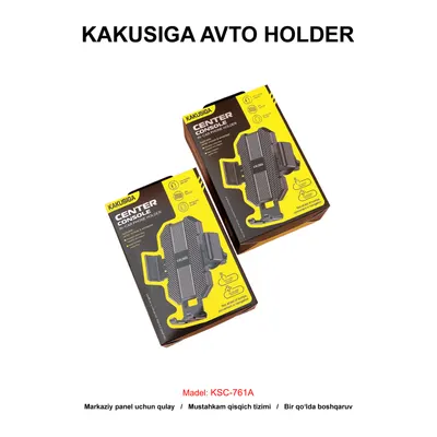 AVTO HOLDER KAKUSIGA KSC-761A BLACK