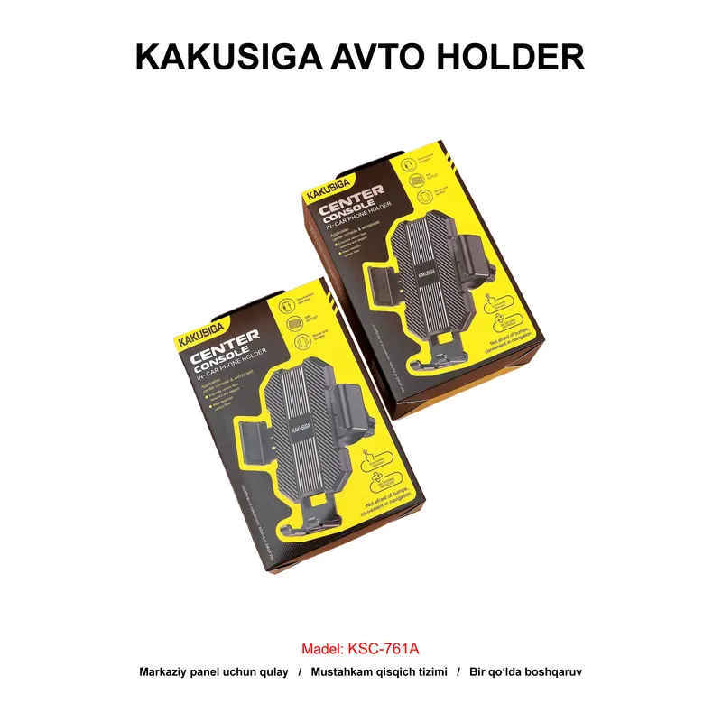 AVTO HOLDER KAKUSIGA KSC-761A BLACK