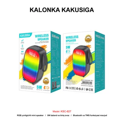 KALONKA KAKUSIGA KSC-827 BLACK