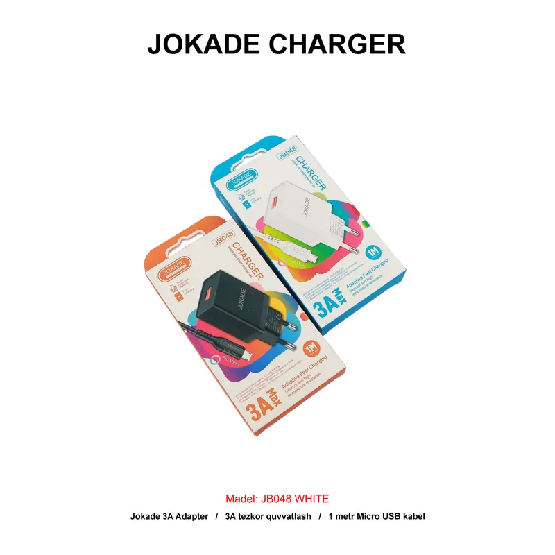 CHARGER KAKUSIGA JB048 V8 WHITE