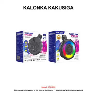 KALONKA KAKUSIGA KSC-830 BLACK