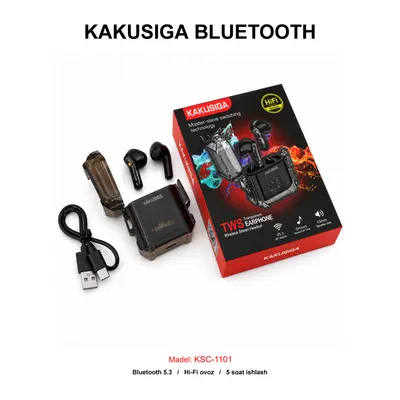 BLUETOOTH KAKUSIGA KSC-1101 BLACK