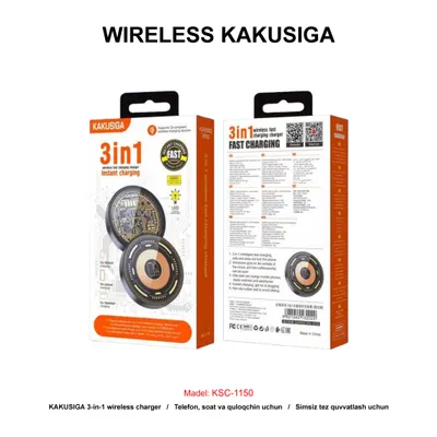 WIRELESS KAKUSIGA KSC-1150 3in1 BLACK