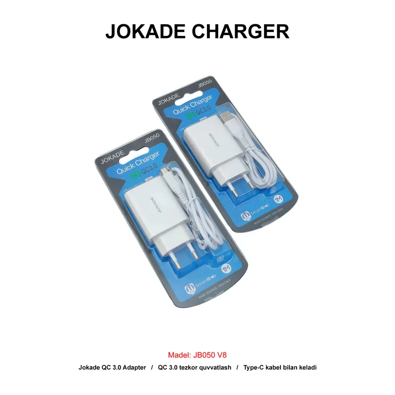 CHARGER KAKUSIGA JB050 V8 WHITE