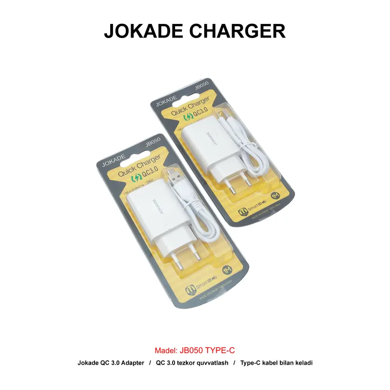CHARGER KAKUSIGA JB050 TYPE-C WHITE