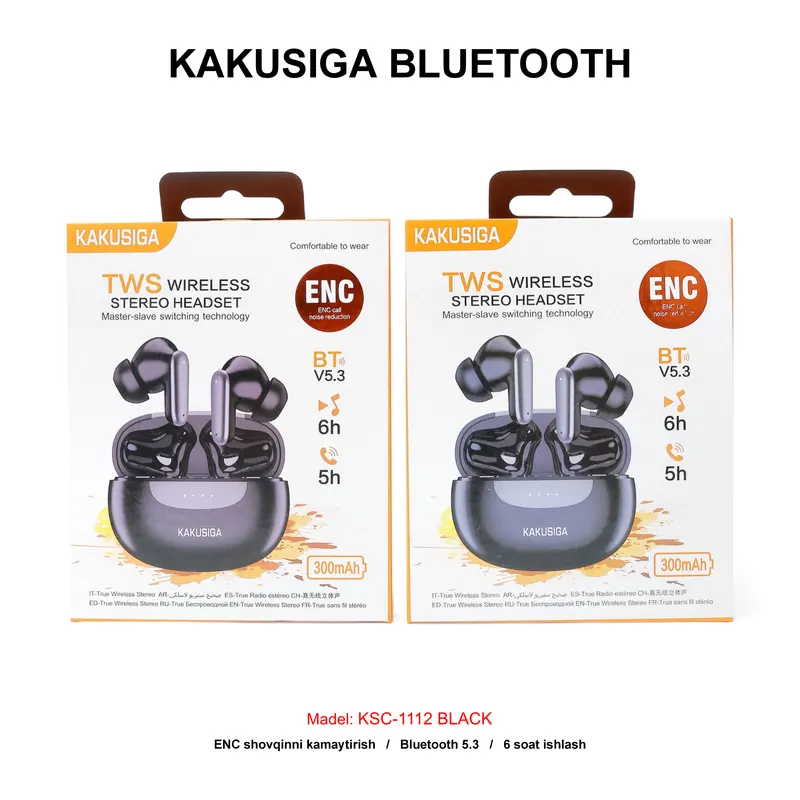 BLUETOOTH KAKUSIGA KSC-1112 BLACK