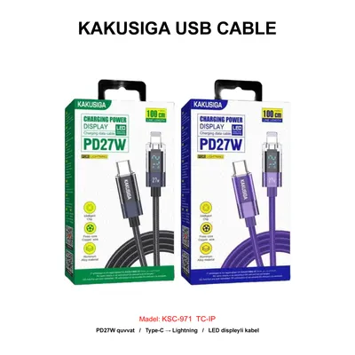 USB CABLE KAKUSIGA KSC-971 TC-IP BLACK