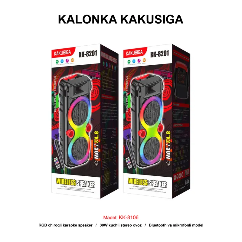 KALONKA KAKUSIGA KK-8201 BLACK