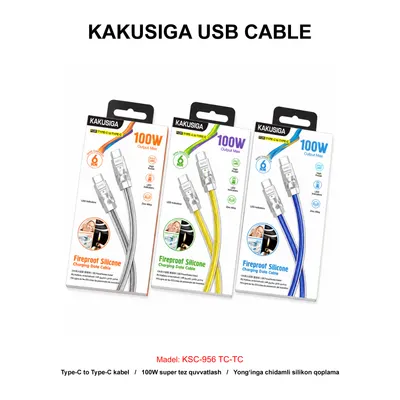 USB CABLE KAKUSIGA KSC-956 TC-TC GOLD