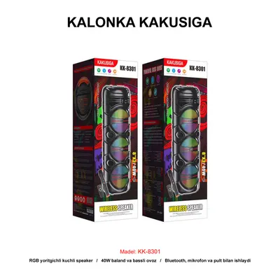 KALONKA KAKUSIGA KK-8301 BLACK