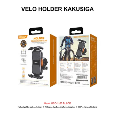 VELO HOLDER KAKUSIGA KSC-1165 BLACK