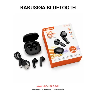 BLUETOOTH KAKUSIGA KSC-1104 BLACK