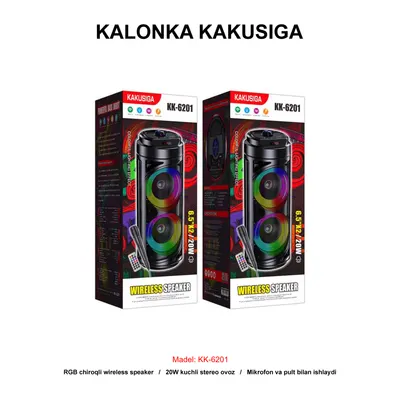 KALONKA KAKUSIGA KK-6201 BLACK