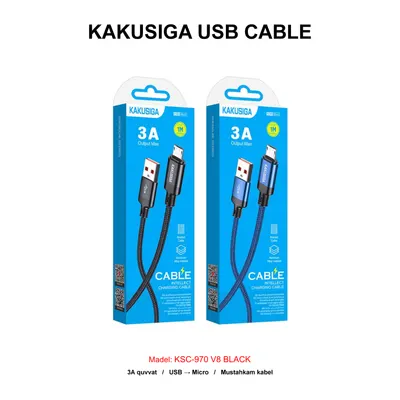USB CABLE KAKUSIGA KSC-970 V8 BLACK