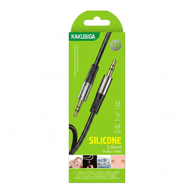 AUX KAKUSIGA KSC-891 3,5mm BLACK