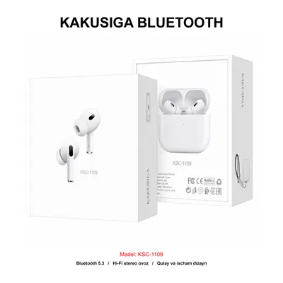BLUETOOTH KAKUSIGA KSC-1109 WHITE