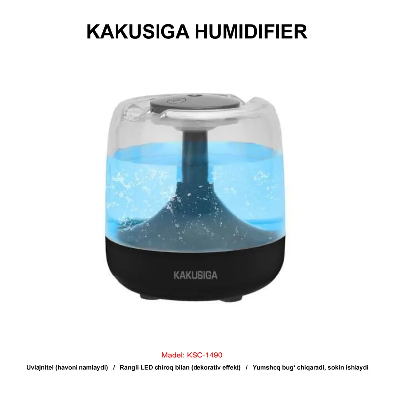 HUMIDIFIER KAKUSIGA KSC-1490 BLACK
