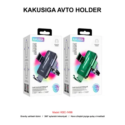 AVTO HOLDER KAKUSIGA KSC-1496 BLACK